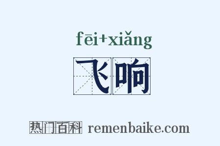 飞响是什么意思的图片
